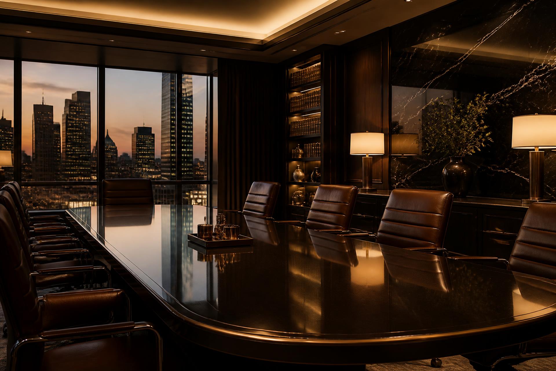 Acumen Asset Management — architectural backdrop at dusk